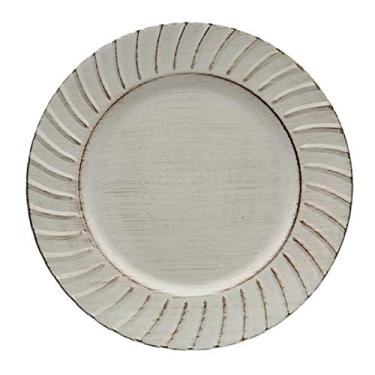 Imagem de Sousplat Dorico Ivory Branco Copa e Cia