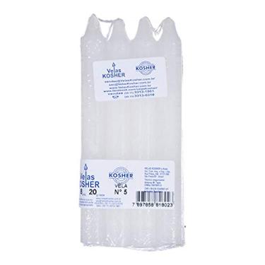 Imagem de Velas N.05 8 Unidades Kosher Parve