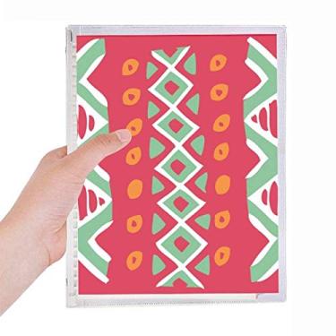 Imagem de Caderno de desenho Red Mexico Totems Civilization Folhas soltas Diário Recarregável Diário Papelaria