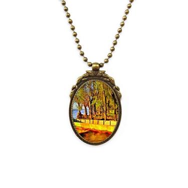 Imagem de DIYthinker Chaveiro vintage com pingente de latão para fotografia de arca litorânea