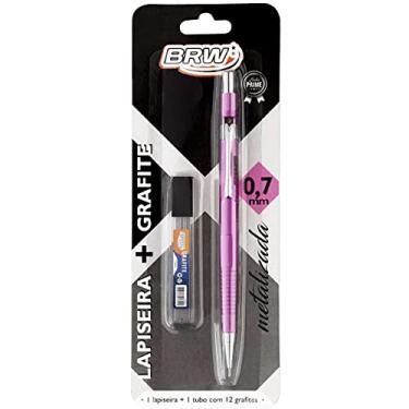 Imagem de LAPISEIRA TÉCNICA 0.7MM COM GRAFITE - BLISTER C/ 1UN (ROSA METALIZADO)