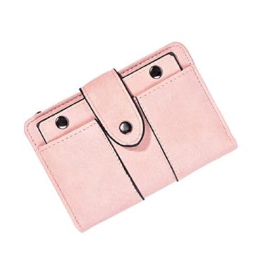 Imagem de TENDYCOCO bolsas femininas carteira feminina bolsa feminina carteira de mulher armazenar porta-moedas Senhorita rosa