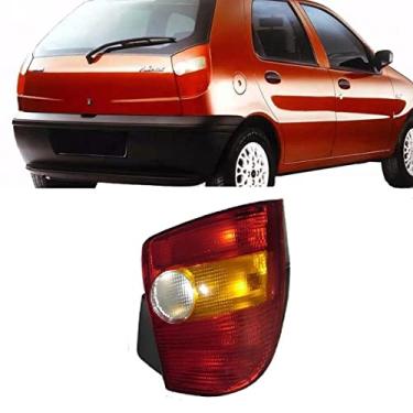Imagem de Lanterna Traseira Palio 1996 Ate 1999 Tricolor Carcaca Preta LD