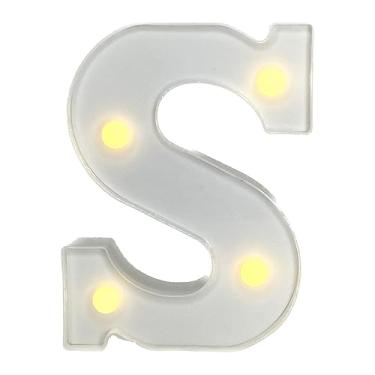 Imagem de Luminaria PEQUENA com led - Letras(S)