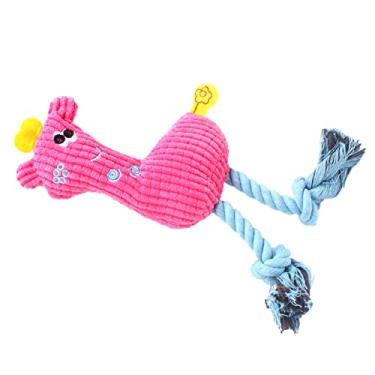 Imagem de Brinquedo de Pelúcia para Cães, Brinquedos Em Forma de Girafa, Brinquedos de Guincho, Design Bonito, Brinquedo de Pelúcia Delicado, Aparência de Camurça, Brinquedo de Pelúcia