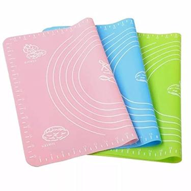 Imagem de TAPETE DE SILICONE CULINÁRIO PARA ABRIR MASSA 50X40CM