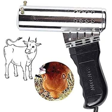 Imagem de Electric Dehorner For Cattle, Electric Sheep Remove Horn Device, Calf Lamb Fast Heating Cattle Head Dehorner, Bloodless And Painless Farming Equipment And Livestock Farm Tool,HaoAMZ