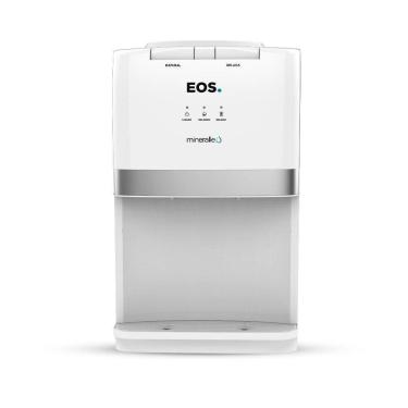 Imagem de Bebedouro de Mesa para Garrafão EOS Mineralle com Compressor Branco EBC04B 220V