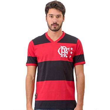 Imagem de Camisa Flamengo Braziline Lib Rubro Negra Masculino