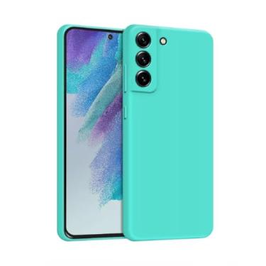 Imagem de Capa Capinha Compatível Samsung A15 Proteção Aveludado (VERDE AGUA)