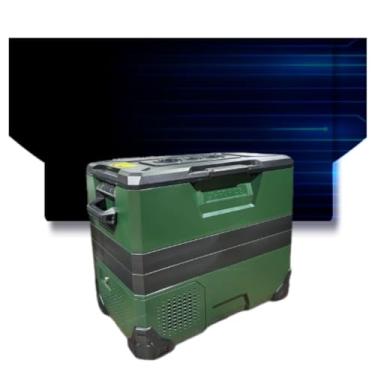Imagem de Geladeira Portátil Maxiclima Xforce - Refrigeração Eficiente Quadrivolt - Design Premium (Verde, 46L)