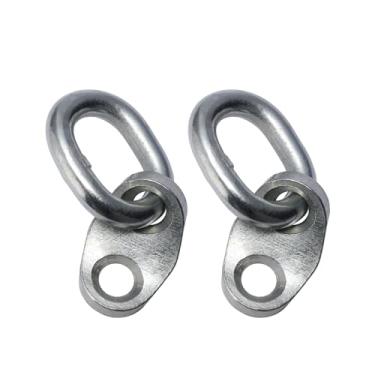 Imagem de VEXPLO Suporte de elevação do motor 7100 com capacidade de 2500 kg, suportes de elevação do motor para uso com nivelador de talha do motor e suporte de motor de estilingue de elevação (pacote com 2)