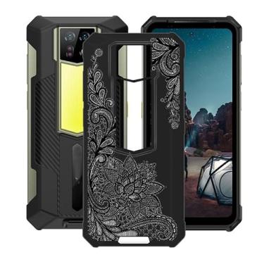 Imagem de AQGGIIXY Capa para Ulefone Armor 24 (6,7 polegadas), capa protetora de telefone de borracha flexível preta para Ulefone Armor 24 - WM108