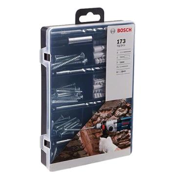 Imagem de Bosch Kit de Fixação brocas, pontas e parafusos com 173 peças