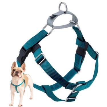 Imagem de (Teal) - 2 Hounds Design Freedom No-Pull No Leash Harness Only, 2.5cm , Medium