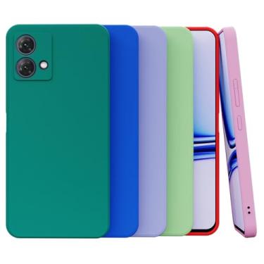 Imagem de Capa Capinha Case Compatível Motorola Moto G84 Silicone Aveludada Com Proteção De Câmera [NOBRE STORE] (ROSA PINK)