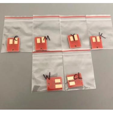 Imagem de Chip permanente de tinta UV LH100 de 600 ml para chip de cartucho de tinta de impressora Mimaki UJF-3042 UJF-6042 UJV-160 (conjunto de 4 cores)