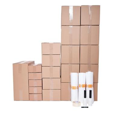 Imagem de Kit Embalagens Para Mudança E Armazenamento Em Geral