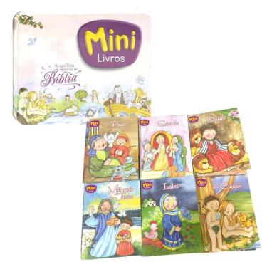 Imagem de Mini - Lata: Mais Belas Histórias Da Bíblia, As - C/10 Und.