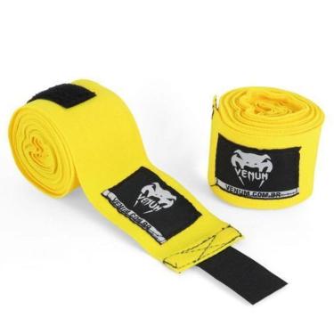 Imagem de Bandagem de Boxe Venum 4m - Amarelo-Unissex
