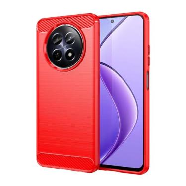 Imagem de Capas para Realme 12 5G.Caso básico,Botão de pressão flexível / 360 ° Proteção completa,Anti-fingerpirnts