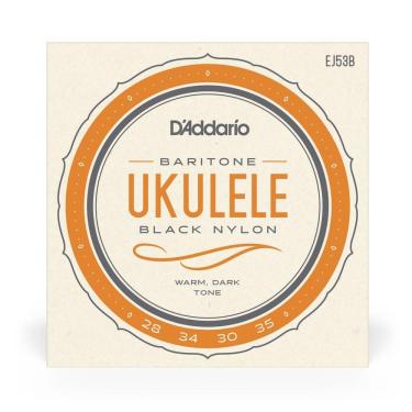 Imagem de Encordoamento Ukulele Barítono D Addario Pro-Arté Black EJ53B [F035]