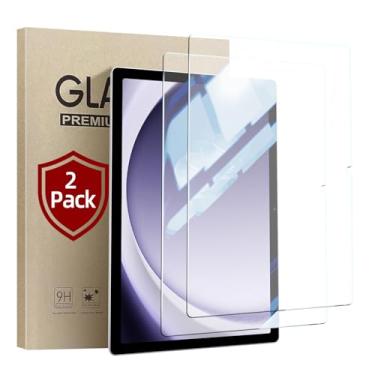 Imagem de JUQITECH Pacote com 2 protetores de tela para Samsung Galaxy Tab A9+ 11 polegadas, rigidez 9H HD película de vidro temperado transparente para Tab A9 Plus 5G Wifi 2023 para SM-X210 SM-X216 SM-X218