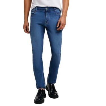 Imagem de Calça Jeans Masculina Slim Soft Touch - HERING - H1B4 (BR, Numérico, 38, Regular, Regular, Azul - 1)