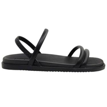 Imagem de Sandália Feminina Papete Casual Dia a Dia Ultra Conforto Calce Fácil Moleca 5502.101