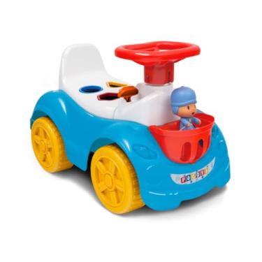 Imagem de Veículo Totokinha 6012 Pocoyo, Cardoso Toys, Com Boneco