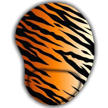 Imagem de Mouse pad estampas pele de animais com apoio ergonomico - JDM