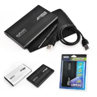 Imagem de Case Hd Externo Notebook Sata 2.5 Usb 2.0 Alumínio - Magalu A-7