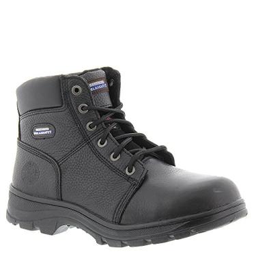 Imagem de Skechers for Work Men's Workshire Relaxed Fit Work Steel Toe Boot,Black,11.5 M US
