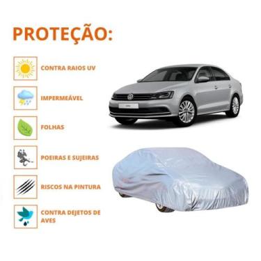 Imagem de Capa Cobrir Carro Volkswagen Jetta Com Proteção Impermeável - Mosaner 