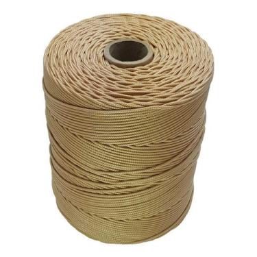 Imagem de Corda Trançada 1,5 mm Champanhe com 660 metros - Cordaville