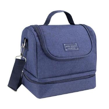 Imagem de Lancheira Térmica Bolsa Necessaire Concept Marmita Lanches Bebidas 2 A