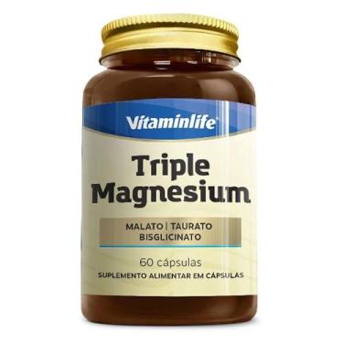 Imagem de Triple magnesium 60 capsulas - vitamin life
