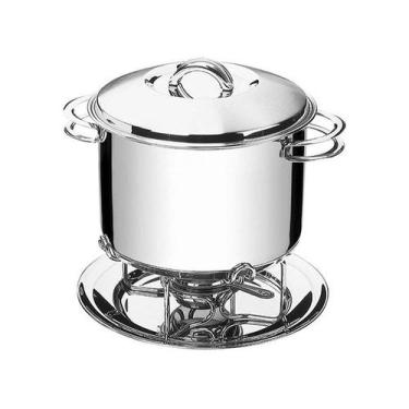 Imagem de Rechaud Inox Tramontina Redondo 6,08L - 2 Peças 65500/670