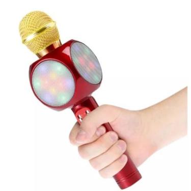 Imagem de Microfone S/ Fio Profissional Karaoke Bluetooth - xtrad