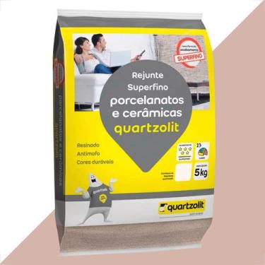 Imagem de Rejunte quartzolit 5kg porcelanato marrom tabaco