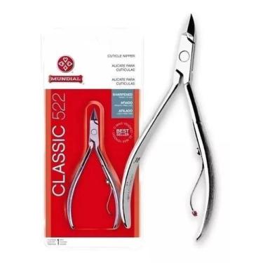 Imagem de Alicate Cuticula Profissional Unha Manicure Afiado Alicatinho - MUNDIA