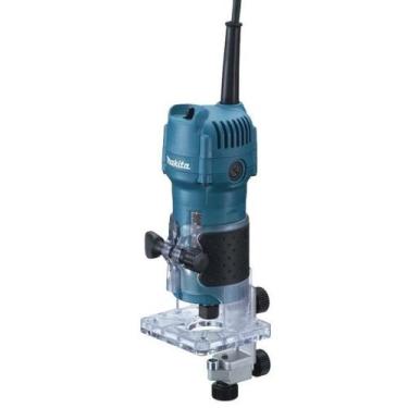 Imagem de Tupia Manual 530 Watts - 3709 220V Makita Base Transparente