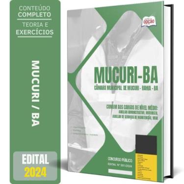 Imagem de Apostila Câmara Mucuri Ba 2024 Comum Aos Cargos Nível Médio - Apostila