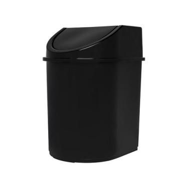 Imagem de Lixeira Basculante Multiuso Com Tampa Eco Nature 12 L Jaguar