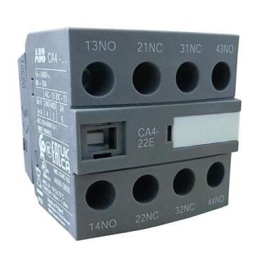 Imagem de Contato Auxiliar ABB CA4-22E 2A 2NA+2NF 24/690V