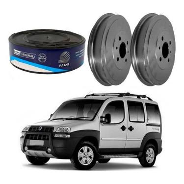 Imagem de Tambor Freio Traseiro Fiat Doblo Adventure 1.8 2004 A 2010 - MDS
