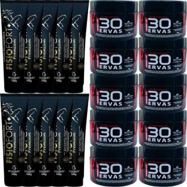 Imagem de Revenda Atacado 10 Gel 30 Ervas Power 300g + 10 Pomada Massageadora Fi