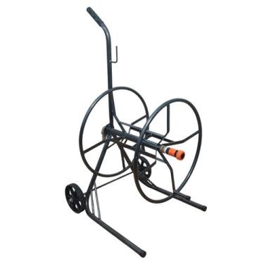 Imagem de Carrinho Enrolador Giratório Para 50m Mangueira 3/4 Polegada Jardinage