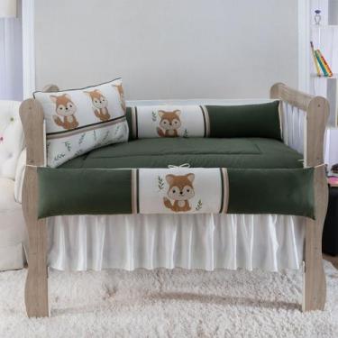 Imagem de Kit Berço Americano Duas Laterais Amiguinhos Menina Menino  - Beatriz 