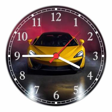 Imagem de Relógio De Parede Carros Mclaren Vintage Decoração Quartz - Vital Quad